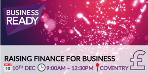 Raising Finance workshop banner
