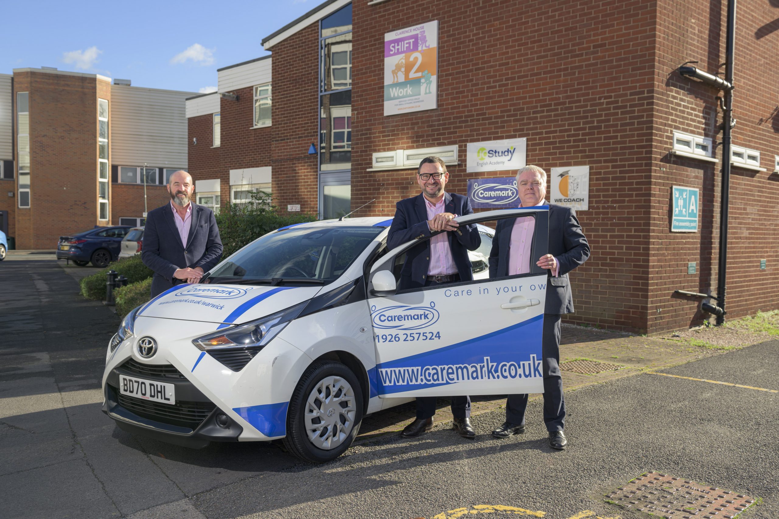 Warwickshire business toasts success after support